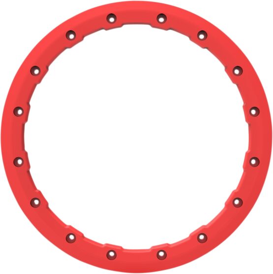AMS Replacement Roll'n 106 Wheel Beadlock Ring Red 14in