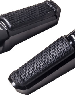 Puig Hi-Tech Racing Footpegs Rubber Black (Pair)