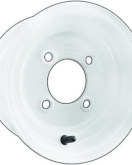 AWC Standard Steel Trailer Wheel 8x7 4 Lug White