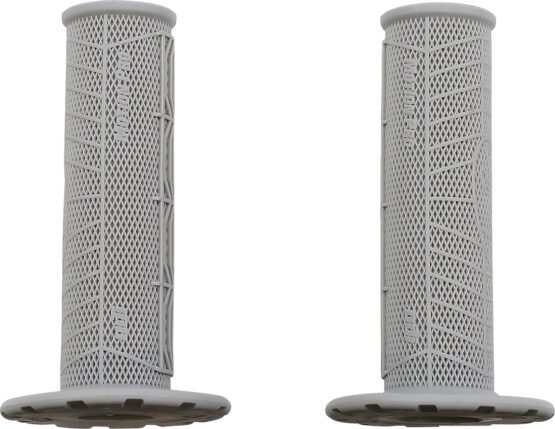 ODI DirtControl II Slip-On Grips Gray Pair Universal 7/8" Bars