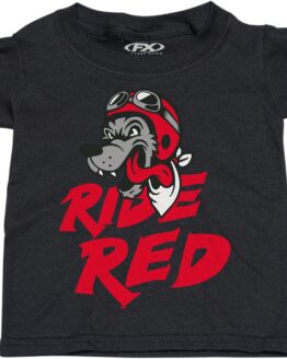 Toddler Honda Ride Red Wolf Tee Black 2T by Factory Effex