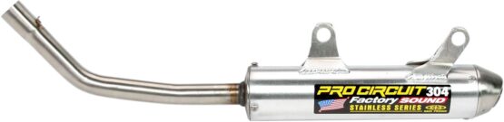 304 Aluminum Slip On Exhaust Silencer