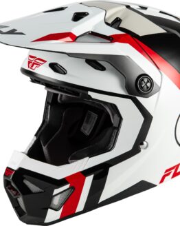 Fly Racing Formula CP Seal Helmet White/Black/Red XL