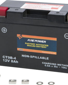 Factory Activated Sealed Battery