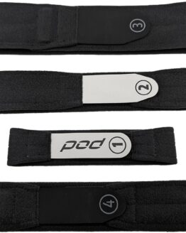 POD KX 3.0 Hinge Strap Set Black Medium/Large