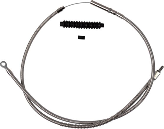 Barnett High-Efficiency Stainless Clutch Cable For Harley-Davidson