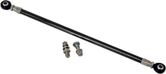 Trask Shifter Linkage 12 in Black Silver For Harley-Davidson