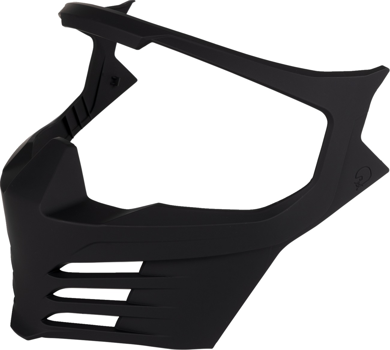 ICON Elsinore Helmet Face Mask Matte Black One Size - Image 3