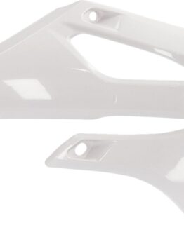 Acerbis Radiator Shrouds White Pair For Yamaha YZ85 2022-2024