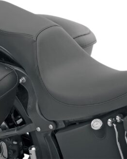Predator Smooth Leather 2-Up Seat Black Low 1"