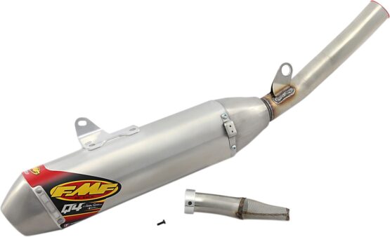 Q4 Hex Slip On Exhaust Muffler Slash-Cut