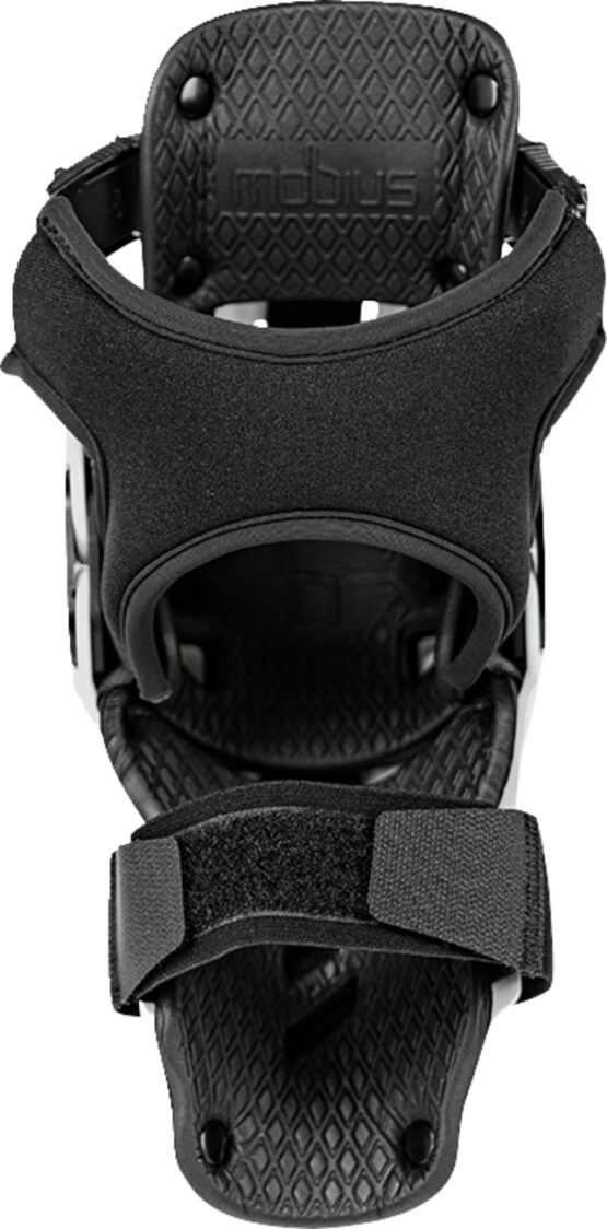Mobius X8H Hybrid Knee Support L/XL White/Black Adult Pair - Image 3