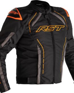 RST S1 CE Textile Jacket Black/Grey/Neon Orange 2XL Men's