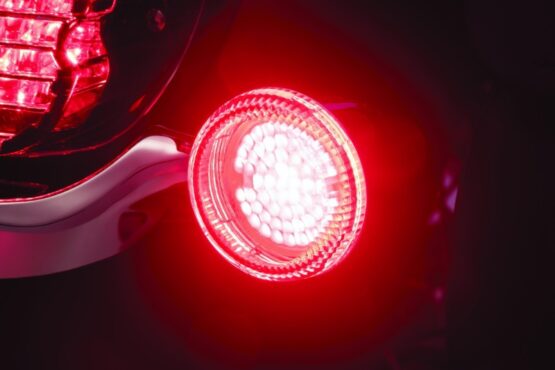 Kuryakyn Luminez LED Rear Turn Signal Insert 1156 Red Pair - Image 2
