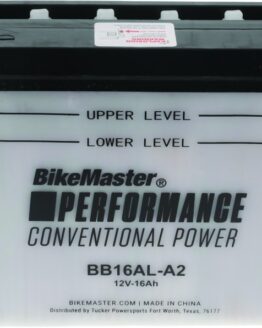 BikeMaster BB16AL-A2 Battery 190 CCA