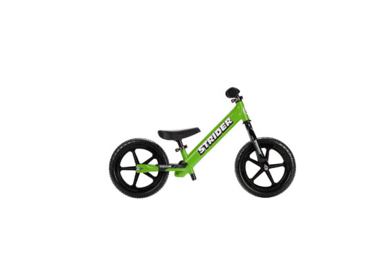 STRIDER 12 Sport Balance Bike Green - Image 4