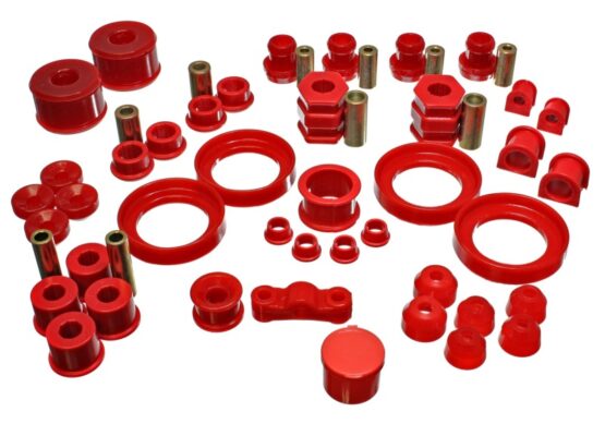 Energy Suspension Red Hyper-Flex Master Bushing Set Fits 99-00 Honda Civic Si