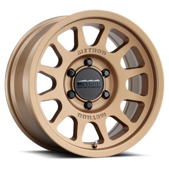 MR703 17x8.5 0mm Offset 6x5.5 106.25mm CB Method Bronze Wheel