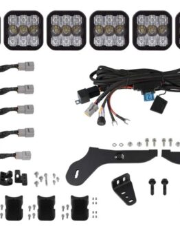 SS5 Grille CrossLink Lightbar Kit - Pro White Combo