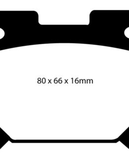 EBC Yellowstuff Rear Brake Pads DP41005R Fits 93-98 Toyota Supra Twin Turbo