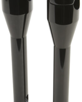 Moto Handlebar Riser 11" Black W/Gauge Mount Tabs