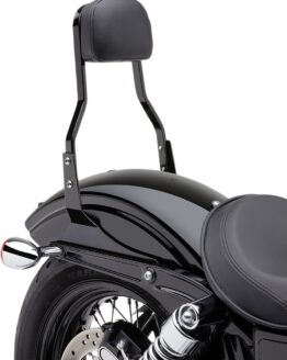 Short Square 14" Sissy Bar - Black