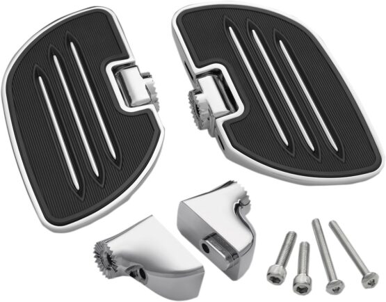 3-Bar Passenger Floorboards Chrome