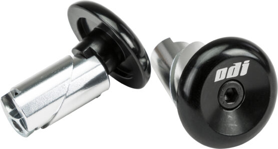 ODI Aluminum Handlebar End Plugs Black Universal Fit - Image 2