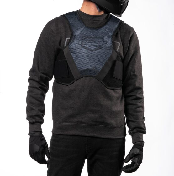 ICON Field Armor Softcore Vest S/M Black/Blue - Image 2