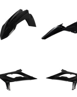 Acerbis Plastic Kit Black For Beta 300 RX 2023-2024