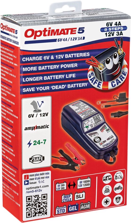 Optimate 5 Select Silver Battery Charger - Image 2