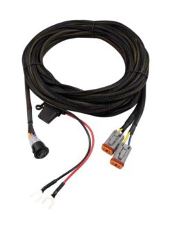Light Duty Dual Output 3-way 4-pin Wiring Harness