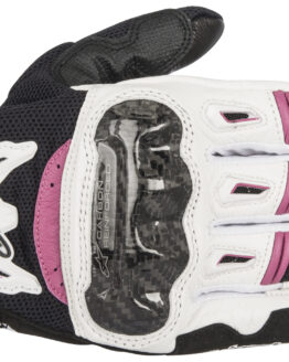 Alpinestars SMX-2 Air V2 Gloves Black/White/Yellow - Small