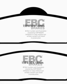 EBC Greenstuff Rear Brake Pads DP61697 For 2011 Ford F150 3.5L Twin Turbo 2WD