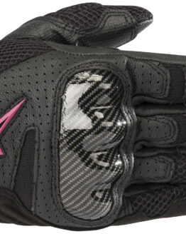 Alpinestars ST SMX-1 Air V2 Gloves Black/Fuchsia XS