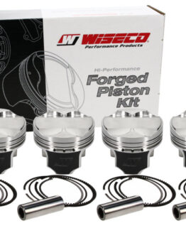 Wiseco Piston Set Toyota 4AG 1.6L 16V Fits Toyota 4AG 4V Domed +5.9cc