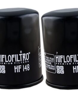 HF148 Oil Filter - Black - 2 Pack