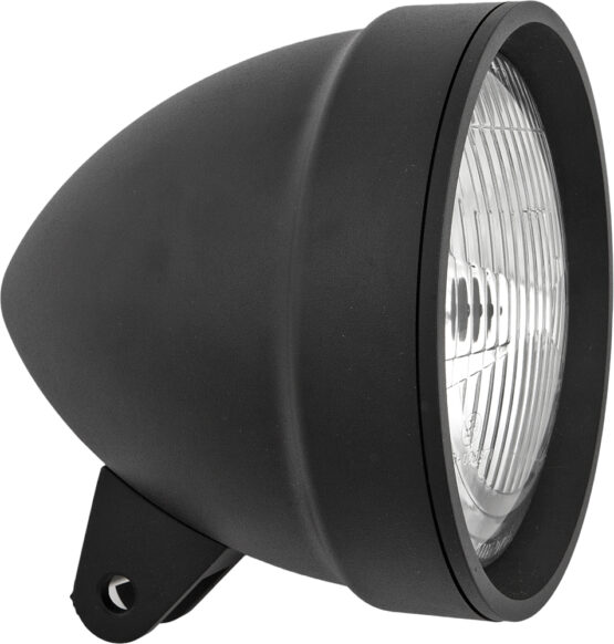 HardDrive 5.75 Inch Bottom Mount Bullet Headlight Textured Black