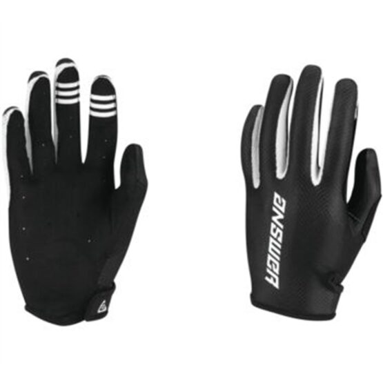 Answer Ascent Glove Black/White Womens - XL