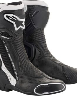 SMX Plus Street Riding Boots Black/White US 8