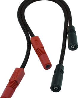 Accel Spiral Core Wire Set 8.0mm Black Fits 99-08 Twin Cam