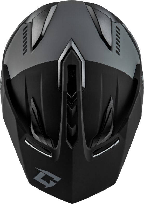 GMAX GM-11 Ronin Helmet Matte Black/Silver Medium - Image 2