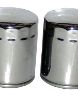 HF170C Oil Filter - Chrome - 2 Pack