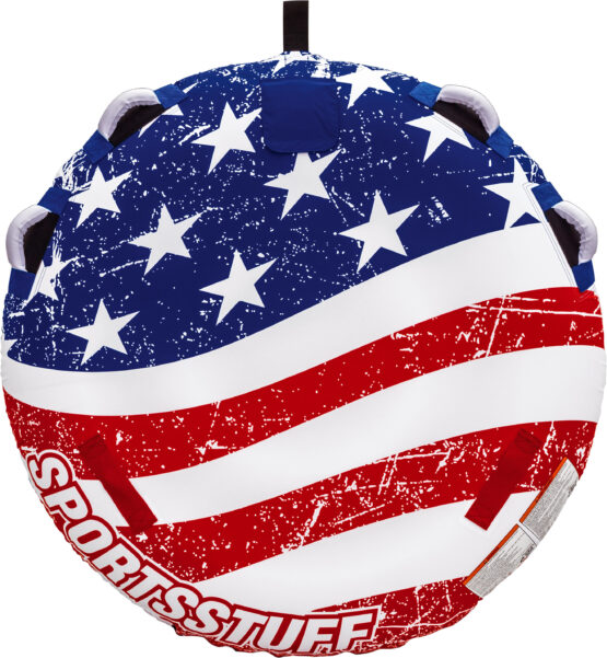 SPORTSTUFF Stars N Stripes Kit 57in Towable with Pump and Rope