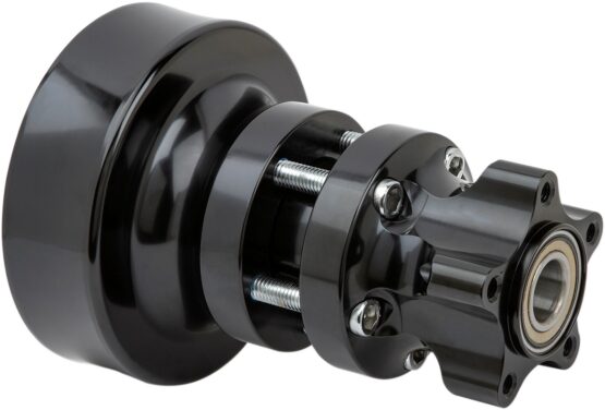 Arlen Ness Cartridge Rear Hub Single Disc Black for 09-25 Harley Touring/Trike
