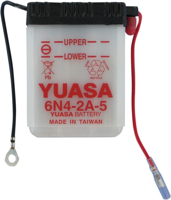 Yuasa 6N4-2A-5 Conventional 6 Volt Battery - Image 2
