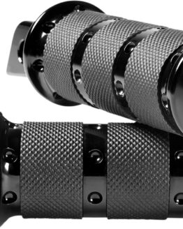 Performance Machine XLS Rider Footpegs - Black Anodized