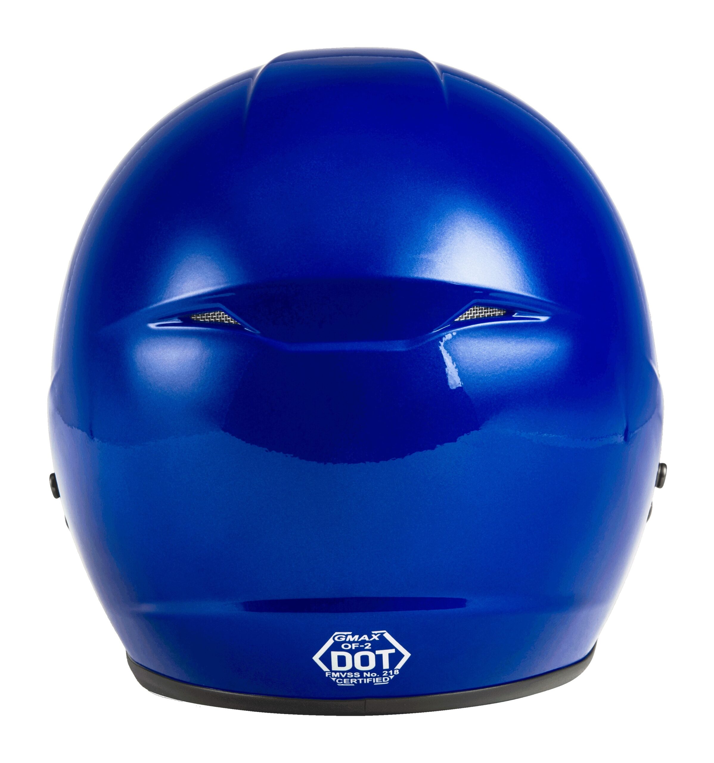 GMAX Youth OF-2Y Open Face Helmet Blue Gloss YM - Image 3