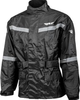 Fly Racing 2-Piece Rain Suit Black Medium