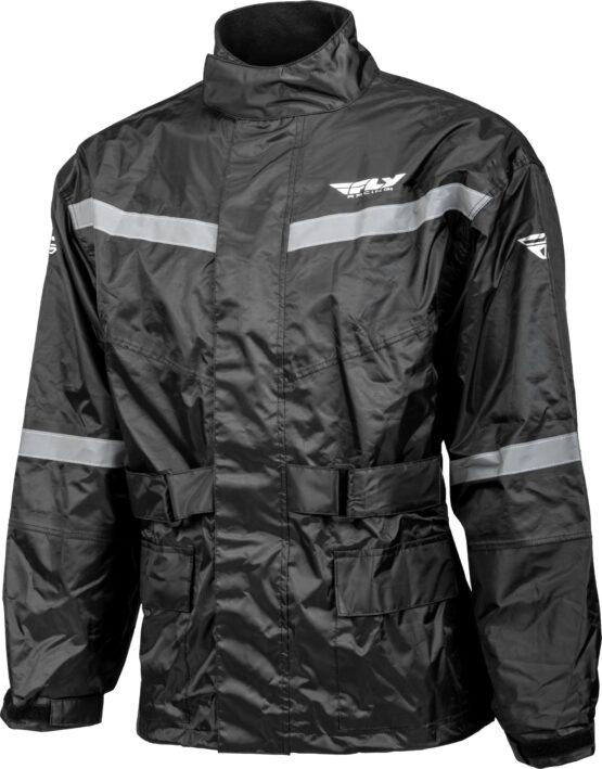 Fly Racing 2-Piece Rain Suit Black Medium